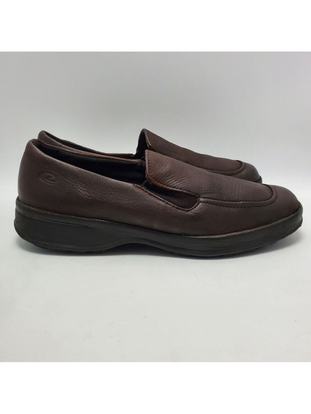 Dexter Confort Brown Leather Casual Business Slip on Loafers Shoe Size 9.5 M